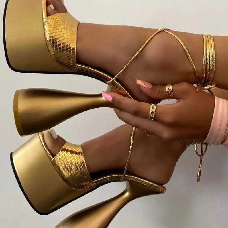 Tycoon Platform Heels