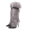 Fluff Up Heel Boots - Dupe Department