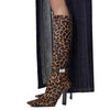 Leopard Goddess Heel Boots