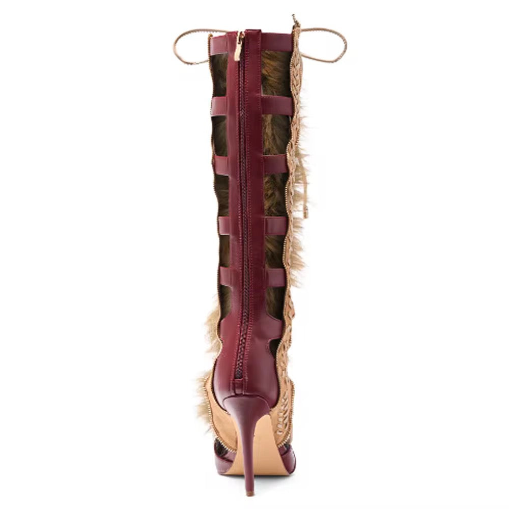 Ultimate Furr Gladiator Heels