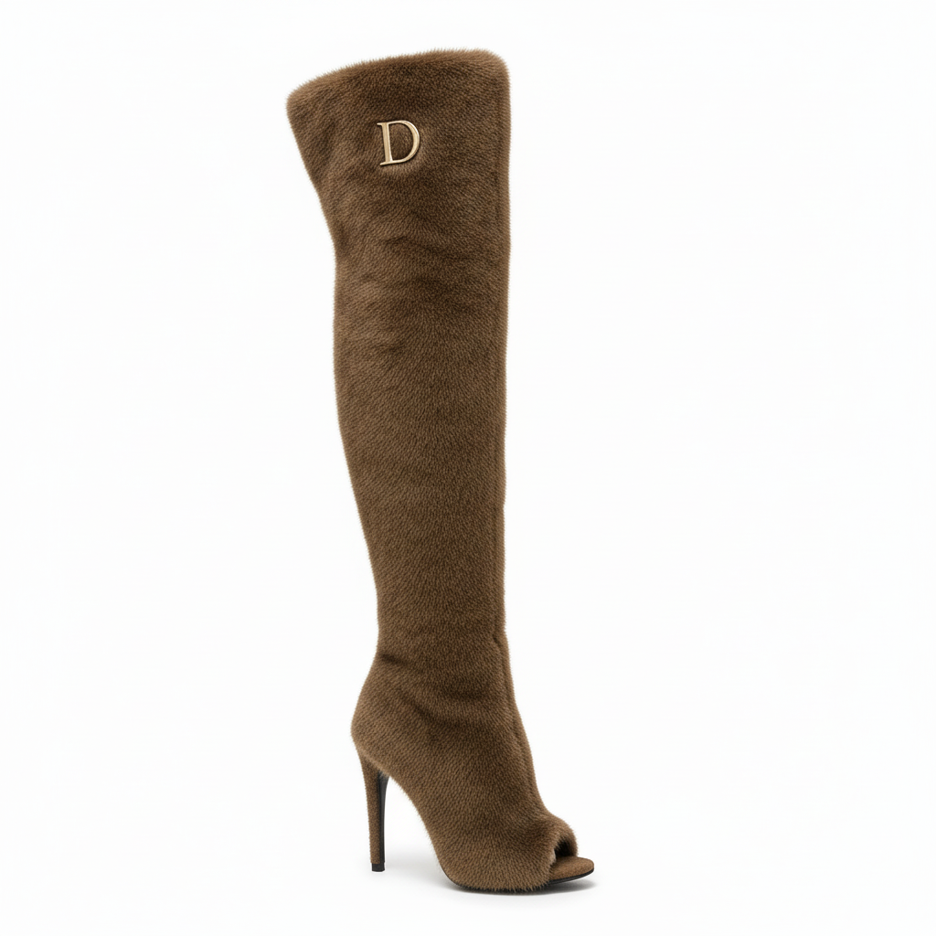 The Fur Seasons Boot - Mocha