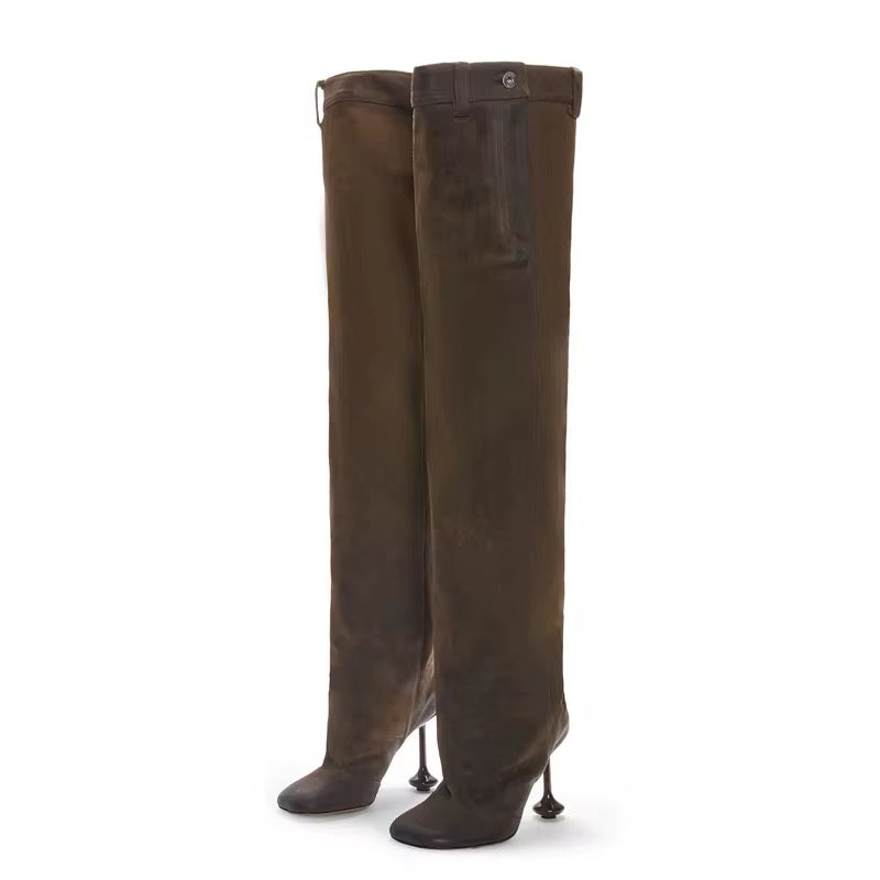 The Atelier Slouch Boot