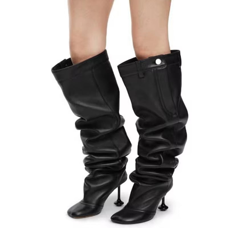 The Atelier Slouch Boot