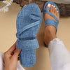 Denim Sandals