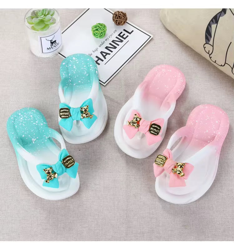 Luxe Bow Slides