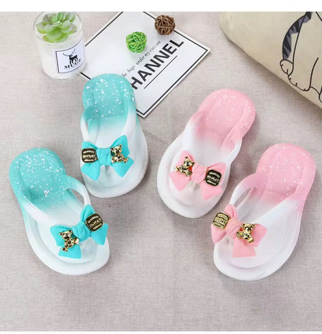 Luxe Bow Slides