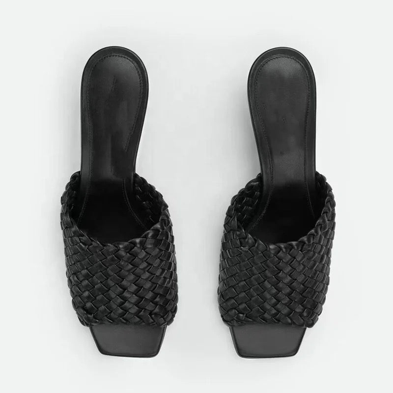 Spicy Braided Heels - Dupe Department 