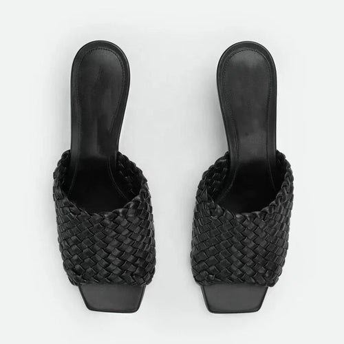 Spicy Braided Heels - Dupe Department 