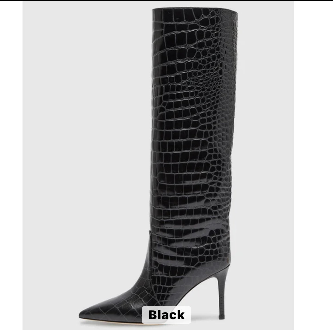 Fluorescent Animal Print Heel Boots - Dupe Department 