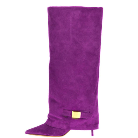 So Suede Heel Boots