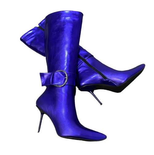 Nausheen Heel Boots - Dupe Department 