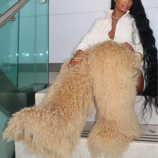 Mongolian Furr Boots