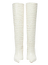 Fluorescent Animal Print Heel Boots - Dupe Department 