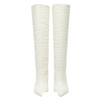 Fluorescent Animal Print Heel Boots - Dupe Department 