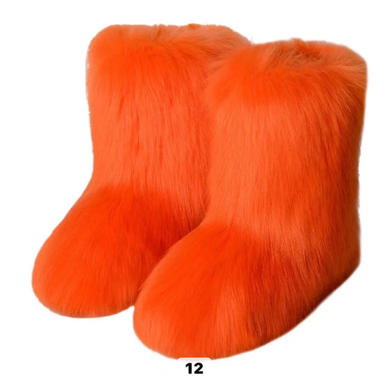 Low Fluffy N’ Furry Boots