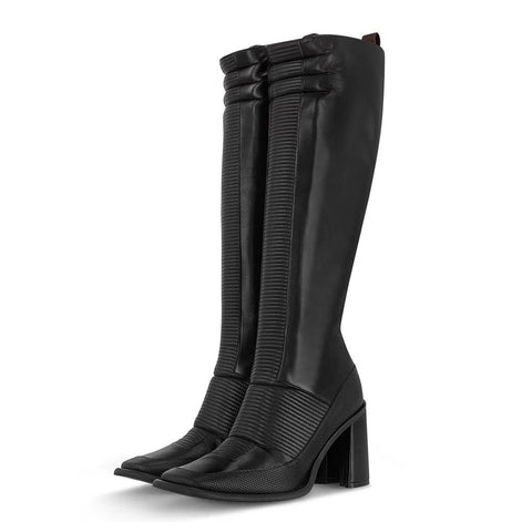 Classy N’ Chunky Heel Boots