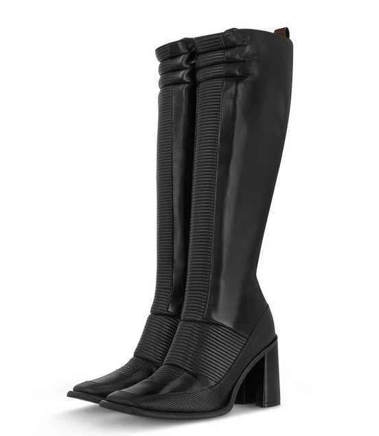 Classy N’ Chunky Heel Boots