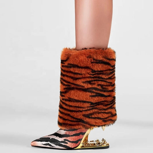 Tiger Tingz Heels - Dupe Department 