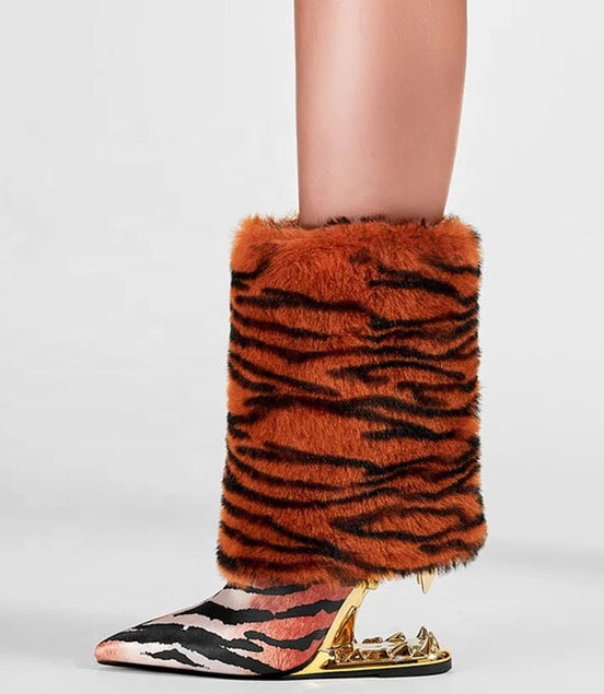 Tiger Tingz Heels - Dupe Department 