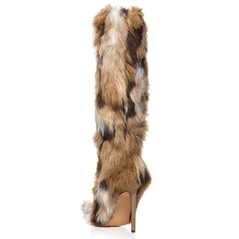 Highland Heel Boots - Dupe Department 