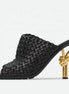 Spicy Braided Heels - Dupe Department 