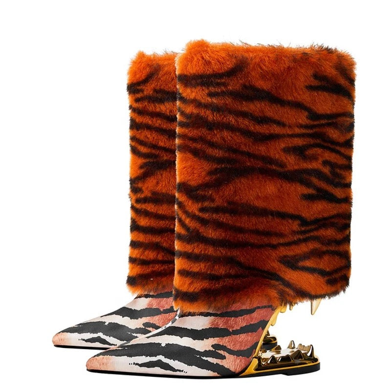 Tiger Tingz Heels - Dupe Department 