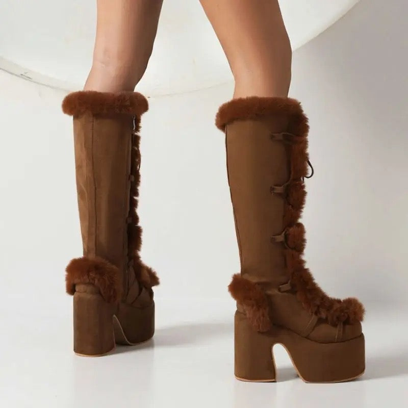 Dolls Heel Boots