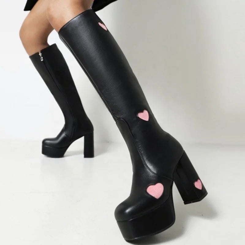 Love Me Heel Boots - Dupe Department 