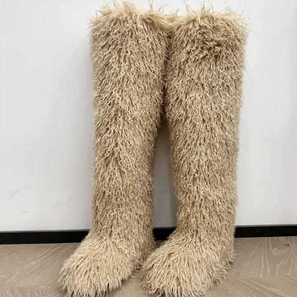 Mongolian Furr Boots