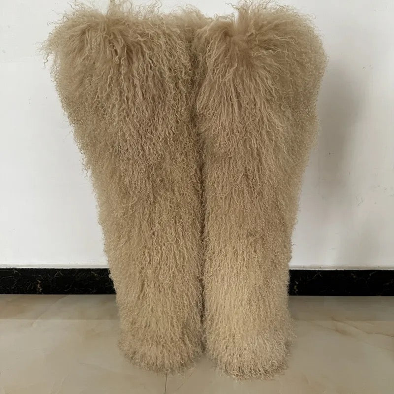 Mongolian Furr Boots