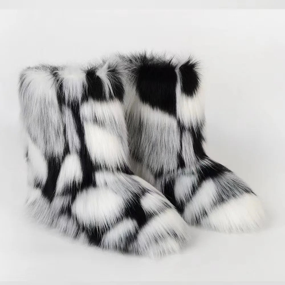Low Fluffy N’ Furry Boots