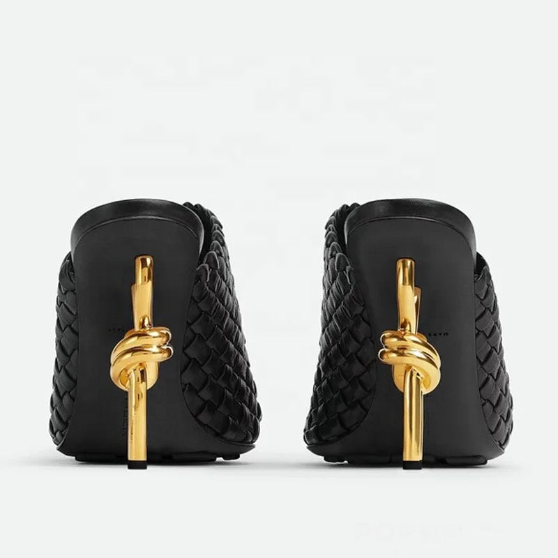 Spicy Braided Heels - Dupe Department 