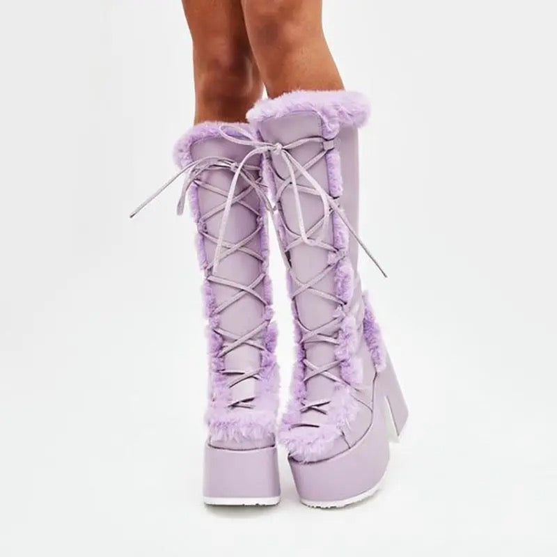 Dolls Heel Boots