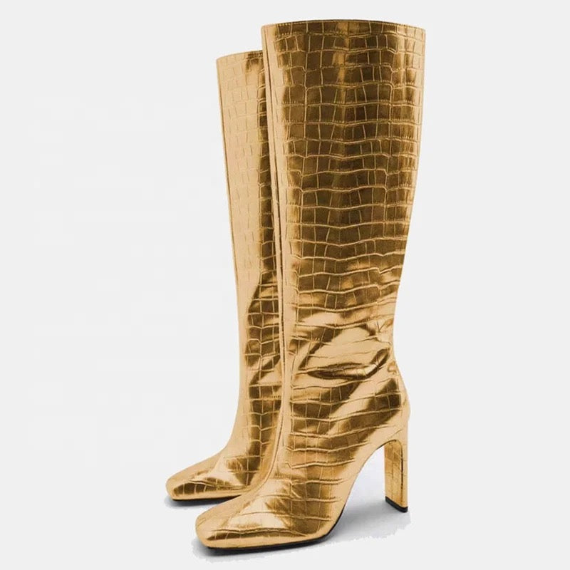 Like A Snake Boots - Dupe Department 