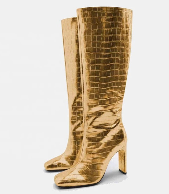 Like A Snake Boots - Dupe Department 
