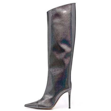 Shaker Heel Boots