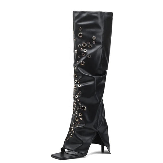 Baddie Bandit Heel Boots - Dupe Department 