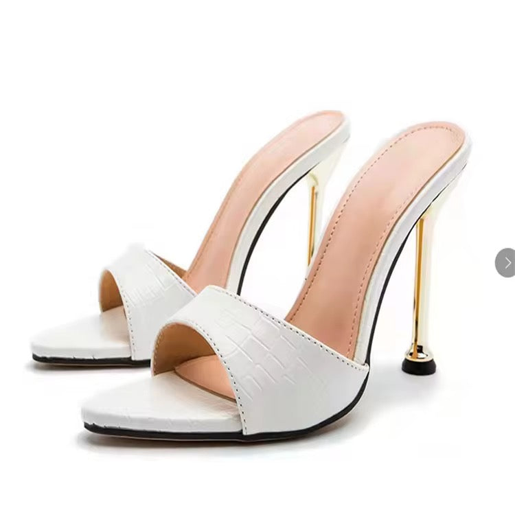 Snake Skin Heels