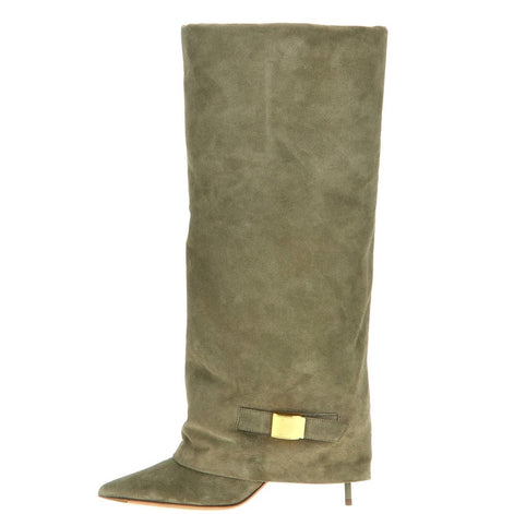 So Suede Heel Boots