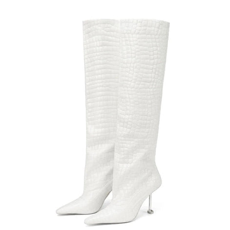 Let’s Go Kitty Heel Boots