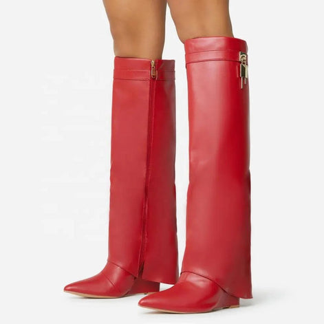 Venchi Shark Boots XL - Dupe Department 