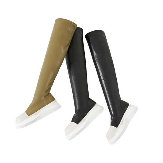 Thigh High Shoes - Dupe Department 