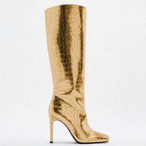 Like A Snake Boots - Dupe Department 