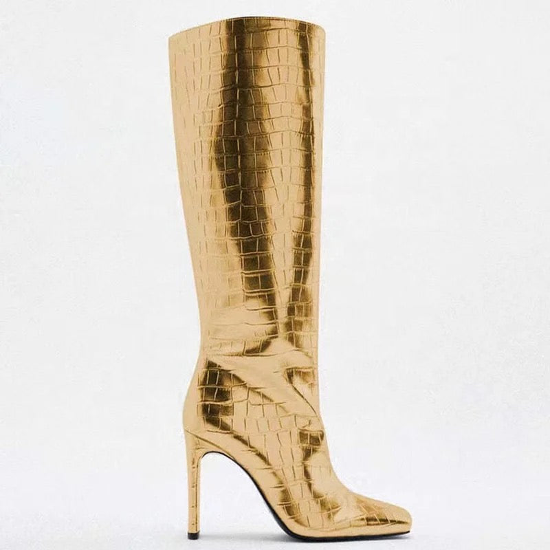 Like A Snake Boots - Dupe Department 