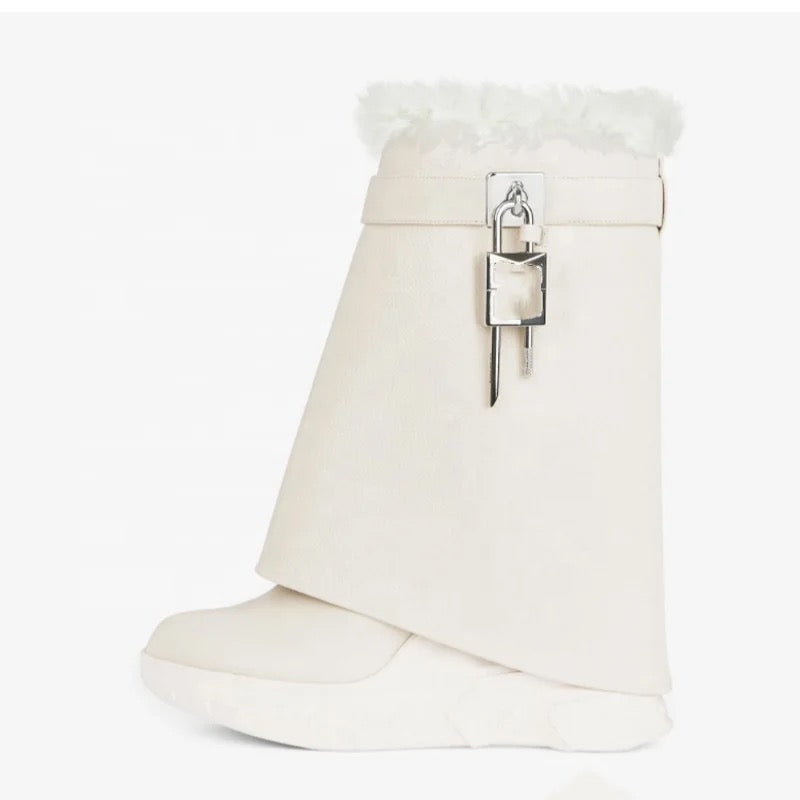 Venchi Fur Boots - Dupe Department 