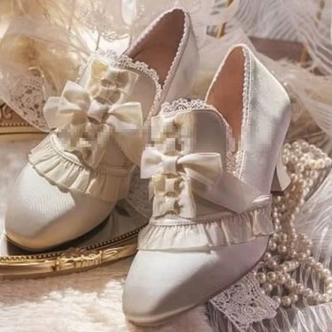 Silk Balleto Heels