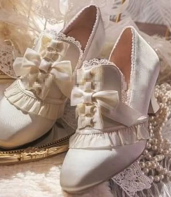 Silk Balleto Heels