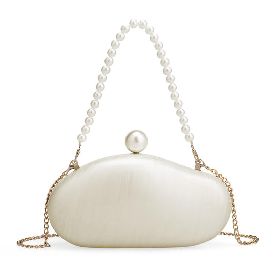 Pearl Marble Clutch