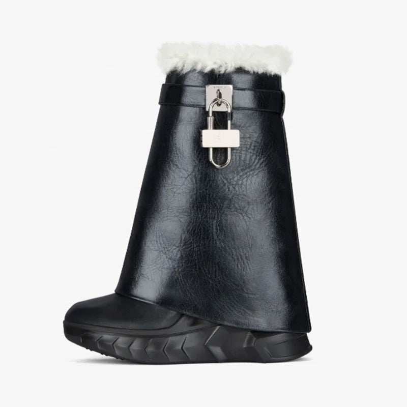 Venchi Fur Boots - Dupe Department 