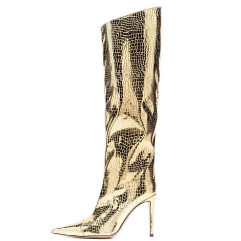 Shaker Heel Boots